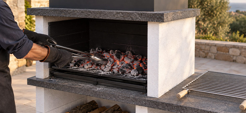 Cómo encender y mantener las brasas perfectas en tu barbacoa